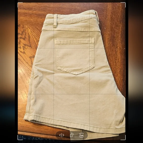 NEW/TAGS~Cute, Comfortable and Casual TRIBAL Denim Khaki Skort - Picture 6 of 7